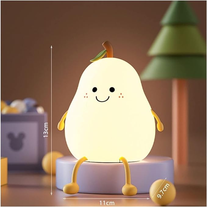 Pear Shaped Night Light, Pear-Shaped Fruit Night Light