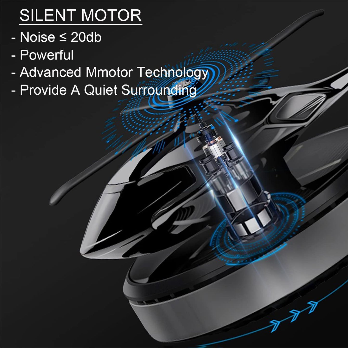 Aviation-Inspired Aromatherapy Diffuser with Rotating Mechanism in Aluminum Alloy